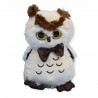 141712 SD PLUSZAK PLUSZOWA SOWA 2 KOLORY 25 cm