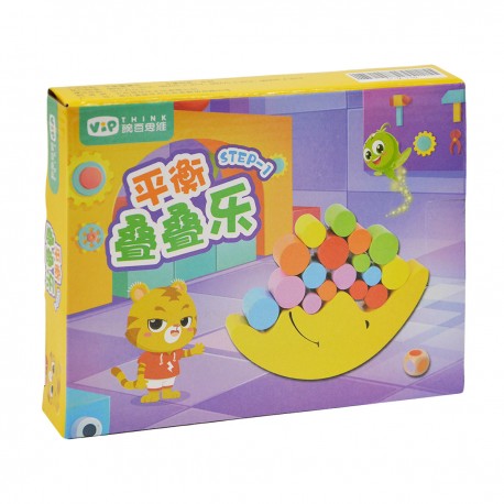 374155 ZABAWKA DREWNIANA - KSIĘŻYC z WALCAMI