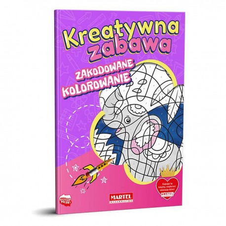 322737 MARTEL KREATYWNA ZABAWA - ZAKODOWANE KOLOROWANIE
