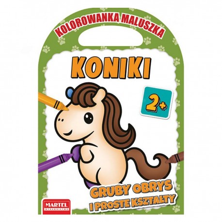322041 MARTEL KOLOROWANKA MALUSZKA - KONIKI