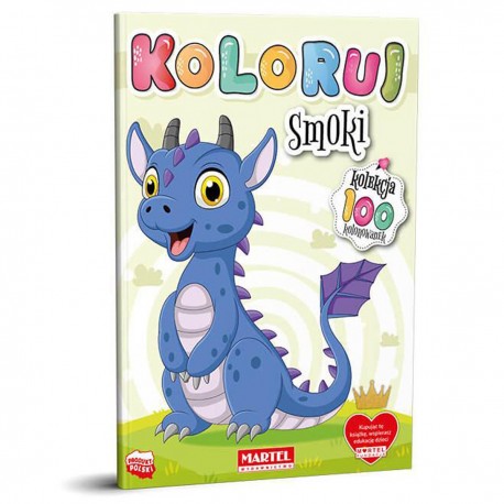 322270 MARTEL KOLOROWANKA KOLEKCJA KOLORUJ - SMOKI