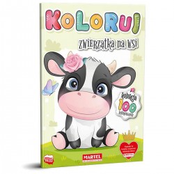 322232 MARTEL KOLOROWANKA KOLEKCJA KOLORUJ - ZWIERZĄTKA NA WSI