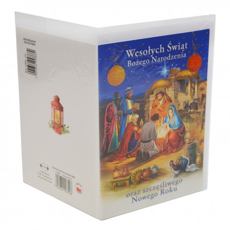 B6B KARTKA LAURKA ŻYCZENIA BOŻONARODZENIOWE