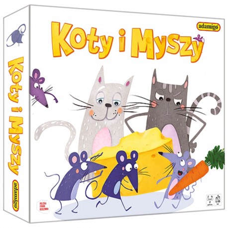 007721 ADAMIGO GRA KOTY I MYSZY