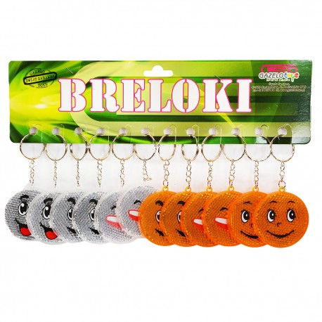 437774 BRELOK EMOTKA BUŹKA ODKLASKOWY