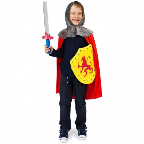 638834 PELERYNA RYCERZA STRÓJ RYCERSKI