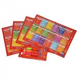 001060 ZESTAW OD MAGIC - HISTORIA POLSKI + 4x ZAKREŚLACZE