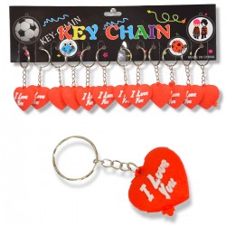 571426 BRELOK SERCE 12 SZTUK WALENTYNKI