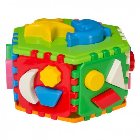 602445 SORTER EDUKACYJNY MĄDRY MALUCH TECHNOK