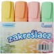 072833 ZAKREŚLACZE PASTELOWE 4 KOLORY