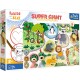 42000 TREFL PUZZLE 15 el BOBASKI W ZOO SUPER GIANT