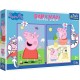 43001 TREFL PUZZLE 2w1 POGODNY DZIEŃ PEPPY BABY MAXI