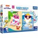 43005 TREFL PUZZLE 2w1 WESOŁY DZIEŃ REKINA BABY MAXI