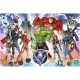 50023 TREFL PUZZLE 160el ODWAGA AVENGERS SUPER SHAPE XL