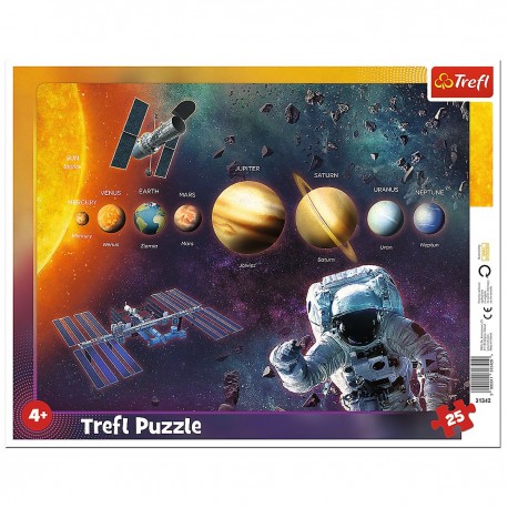 31342 TREFL PUZZLE RAMKOWE 25 UKŁAD SŁONECZNY
