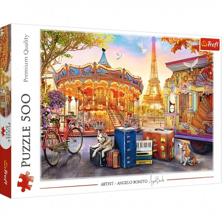 37426 TREFL PUZZLE 500 EL. PARYŻ