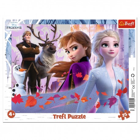31345 TREFL PUZZLE RAMKOWE 25 PRZYGODY W KRAINIE LODU