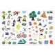 93166 TREFL PUZZLE MAGNETYCZNE TREFLIKOWY DZIEŃ