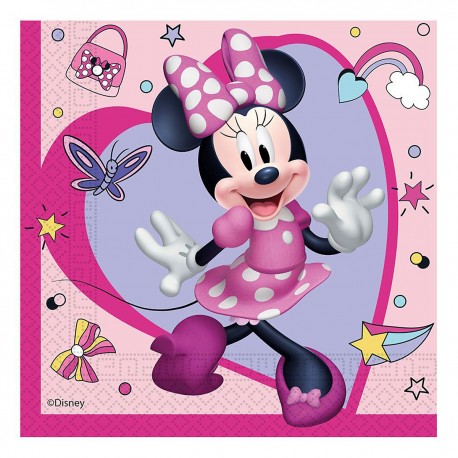 933886 SERWETKI MYSZKA MINNIE 20szt