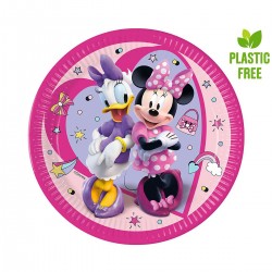 938300 TALERZYKI PAPIEROWE MINNIE JUNIOR 8 SZTUK
