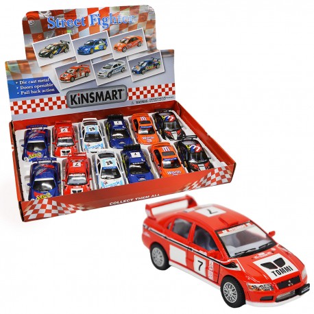 272362 AUTO METALOWE SPORTOWE RAJDOWE 6 WZORÓW