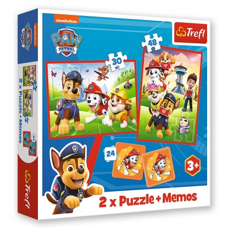 93337 TREFL PUZZLE 2w1 PSIA EKIPA W AKCJI