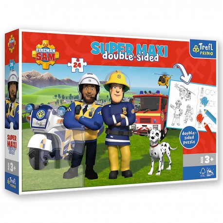41015 TREFL PUZZLE 24 el STRAŻAK SAM SUPER MAXI
