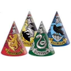 933725 URODZINY CZAPECZKI HARRY POTTER 6 SZT. GODAN