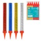 631316 URODZINY FONTANNY 12 szt. 12 CM KOLOROWE GODAN