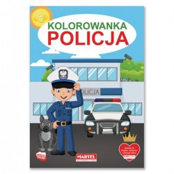 322751 MARTEL KOLOROWANKA POLICJA