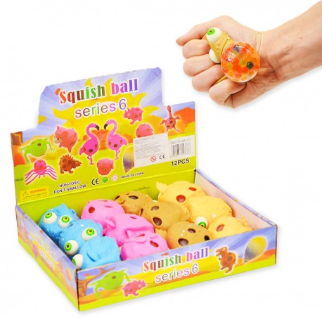 143866 SQUISHY GNIOTEK WINOGRONO MONSTER 6 CM