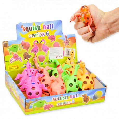 075112 SQUISHY GNIOTEK WINOGRONO KURCZAK 6 CM