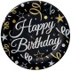 160680 TALERZYKI PAPIEROWE B&C HAPPY BIRTHDAY 6 SZT. GODAN