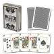 640551 COPAG PEEK INDEX KARTY DO GRY POKER CZARNE CARTAMUNDI