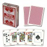 640575 COPAG PEEK INDEX KARTY DO GRY POKER CZERWONE CARTAMUNDI