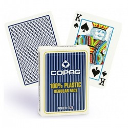 400360 COPAG REGULAR INDEX KARTY DO GRY POKER NIEBIESKIE
