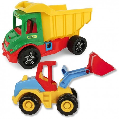 32241 WADER MULTI TRUCK WYWROTKA Z KOPARKĄ