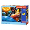 018345 CASTORLAND PUZZLE 180el PLANETY I ICH KSIĘŻYCE