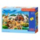 018390 CASTORLAND PUZZLE 180el PRZYGODA NA SAFARI