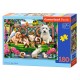 018444 CASTORLAND PUZZLE 180el ZWIERZAKI W PARKU
