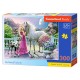 8030088 CASTORLAND PUZZLE 300el MÓJ PRZYJACIEL JEDNOROŻEC
