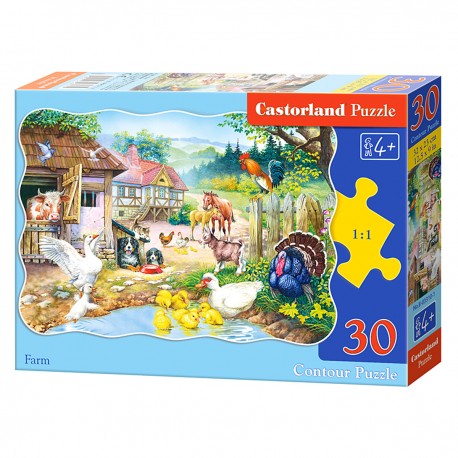 003310 CASTORLAND PUZZLE 30el FARMA