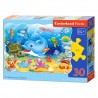003501 CASTORLAND PUZZLE 30el PODWODNI PRZYJACIELE
