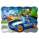 003785 CASTORLAND PUZZLE 30el POLICYJNY POŚCIG