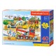 040018 CASTORLAND PUZZLE 40el MAXI NA BUDOWIE