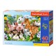 040339 CASTORLAND PUZZLE 40el PRZYJACIELE Z FARMY