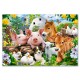 040339 CASTORLAND PUZZLE 40el PRZYJACIELE Z FARMY