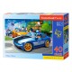 040360 CASTORLAND PUZZLE 40el POLICYJNY POŚCIG