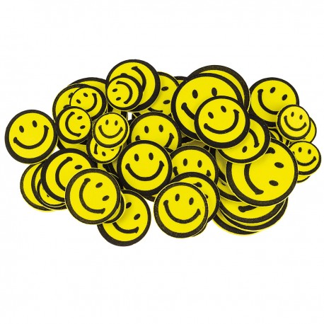 680822 NAKLEJKI Z PIANKI - BUŹKI 20-40 mm 54 szt. BREWIS