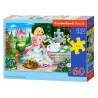 066056 CASTORLAND PUZZLE 60 EL KSIĘŻNICZKA Z ŁABĘDZIEM